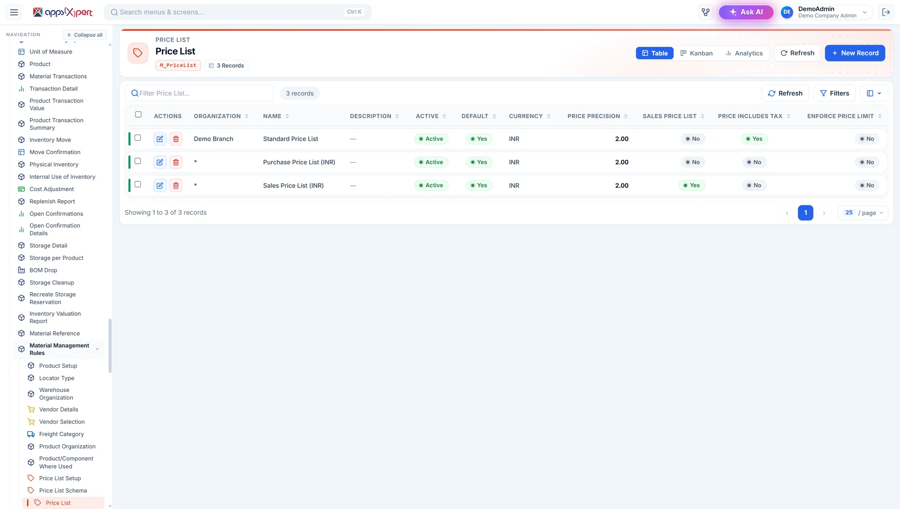Pricing & Promotions Manage price lists, customer-specific pricing and promotions so every order is