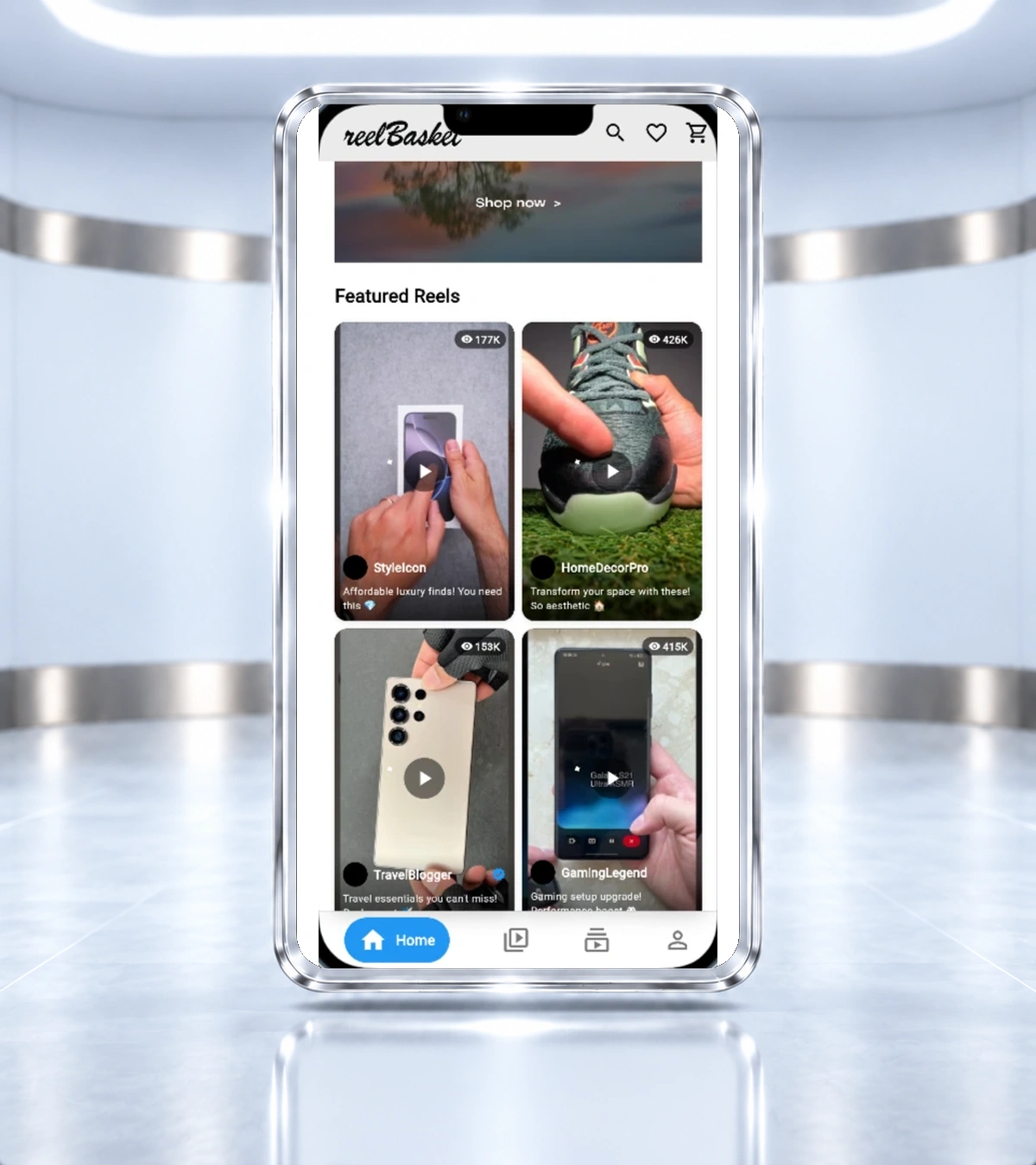School App Home screen