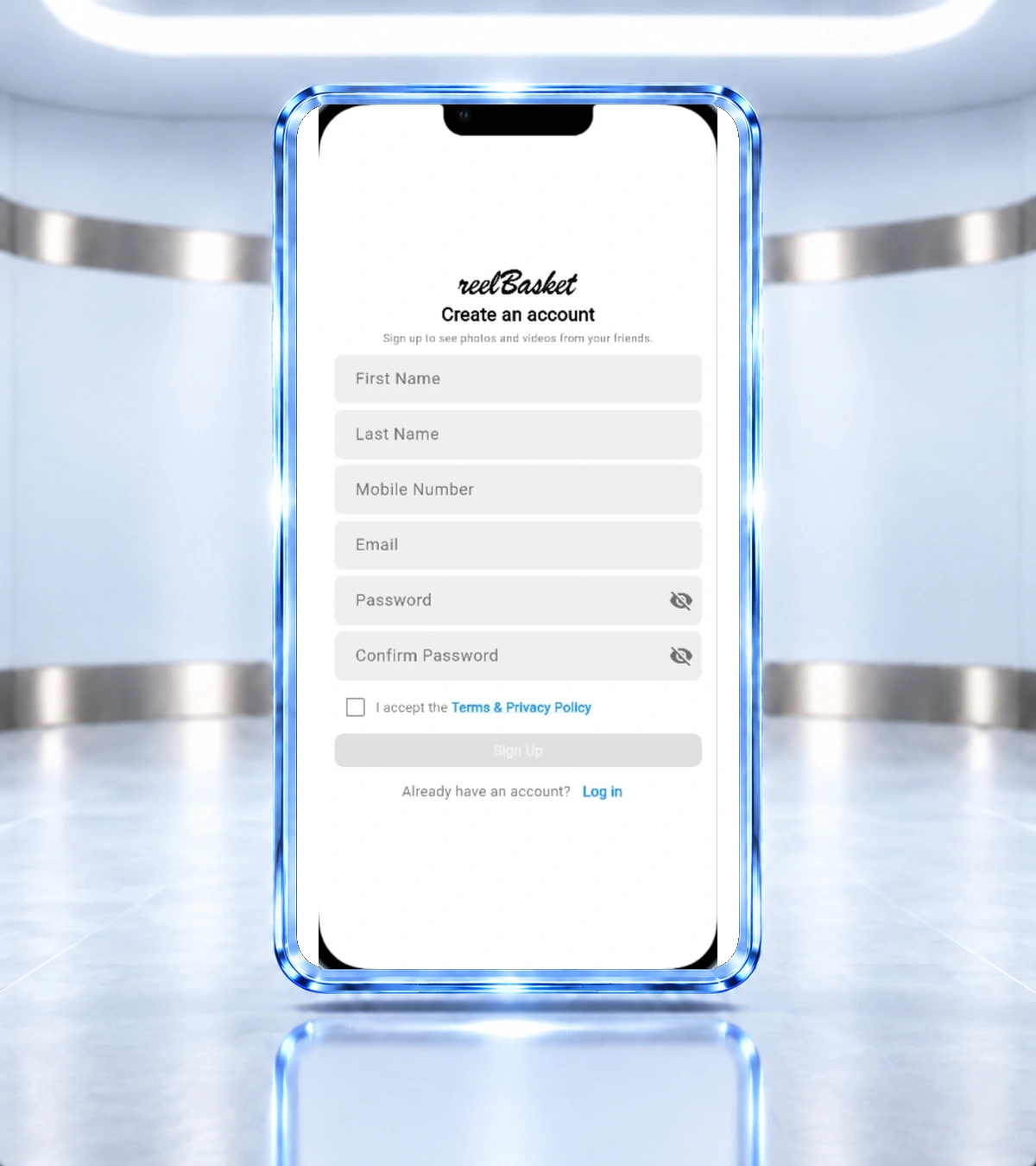 School App Login & Sign-up screen
