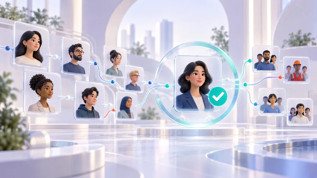 Connected candidate profiles and a streamlined recruitment pipeline
