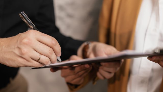 Reviewing a project checklist